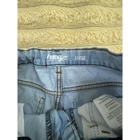 Boys Wrangler Jeans Loose Fit Light Straight Bootcut Size 14 Regular - Picture 3 of 6